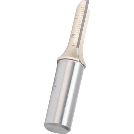 Fraise à trois dents en carbure à queue droite pour défonceuse, accessoires pour machines de découpe CNC (1/5)