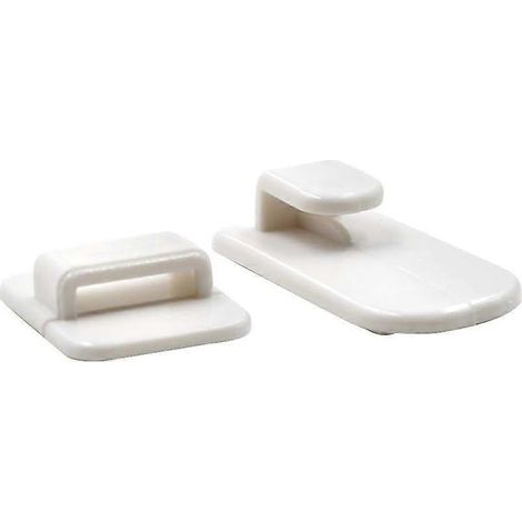 Lot de 10 supports muraux adhésifs pour télécommandes de télévision et de climatiseurs. (1/3)