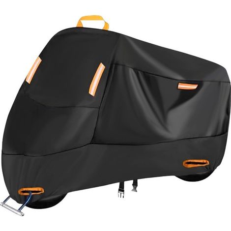 Tofor Motorradabdeckung für BMW R1200GS, R1250GS, R 1200GS, R1250 LC Adv Modelle, wasserdicht, ganzjährig, staubdicht, UV-Schutz, Größe 4XL (für Breiten von 2301–2600 mm). (1/5)