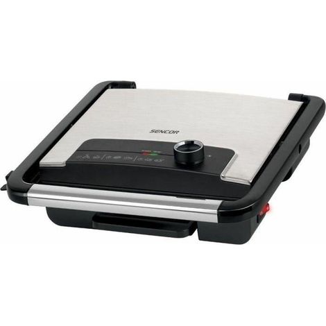 Sencor SBG 3710SS Elektrog grill schwarz und silber