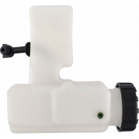 Réservoir d'huile avec bouchon pour tronçonneuses Stihl 017 018 MS170 MS180 – Plastique blanc – Taille 39mm – Accessoire essentiel (1/4)
