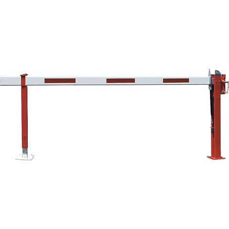 Mannus, Barrière manuelle, support fixe, longueur flèche 4,5 m