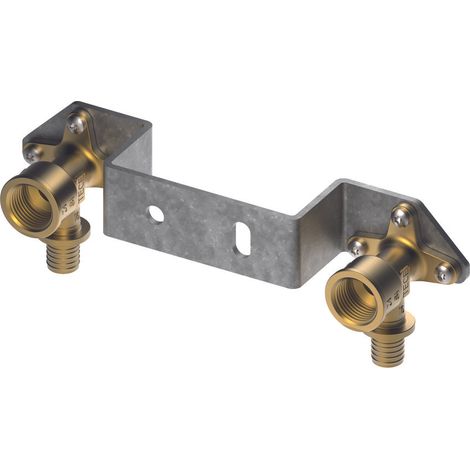 Unidad de instalación TECEflex, con discos de pared, dim. 16x