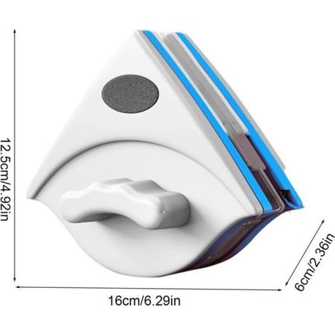 Lave-Vitre Magnétique ABS, Double Face Nettoyage, Pour Maison Bureaux École, Vitres (1/5)