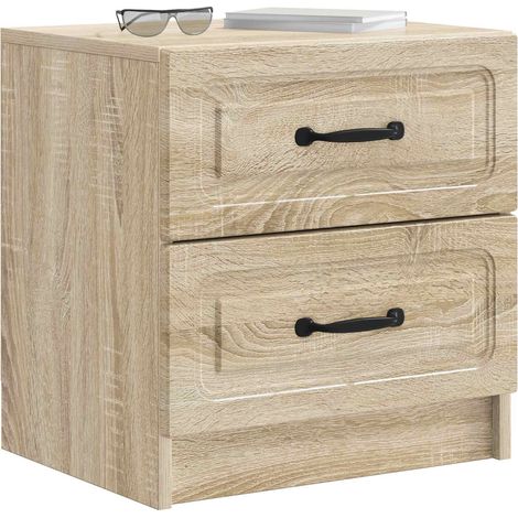 Maison Exclusive - Nachttisch Sonoma-Eiche 43 x 34,5 x 44,5 cm Ho