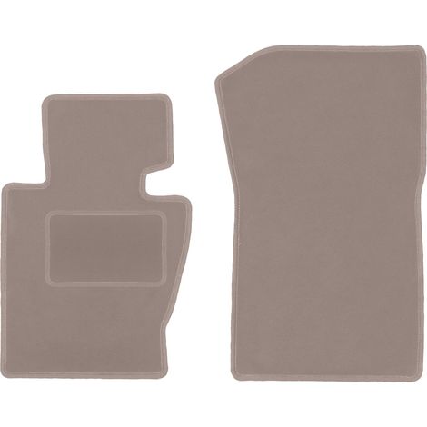 Alfombrillas delanteras para BMW X3 E83 SUV (2003-2010) beige (1/5)