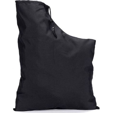 Bolsa para soplador de hojas, bolsa para aspiradora, bolsa de recolección para aspiradora de hojas, bolsa para aspiradora de hojas con cremallera y cordón ajustable, Oxford impermeable (60 x 44 (1/5)