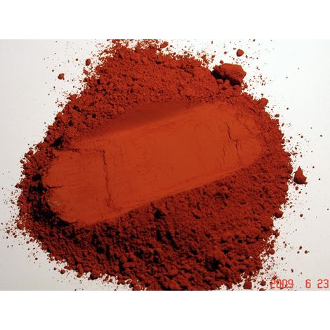 250g-rouge ercolano-Pigment naturel pour peinture Rouge Ercolano Dolci