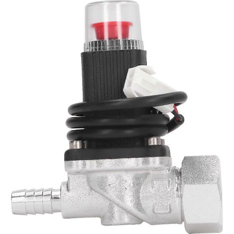 Soupape de coupure de gaz 12V DC haute sensibilité, vanne d'arrêt d'urgence pour liquide et gaz, contrôle automatique de plomberie, sécurité renforcée (1/4)
