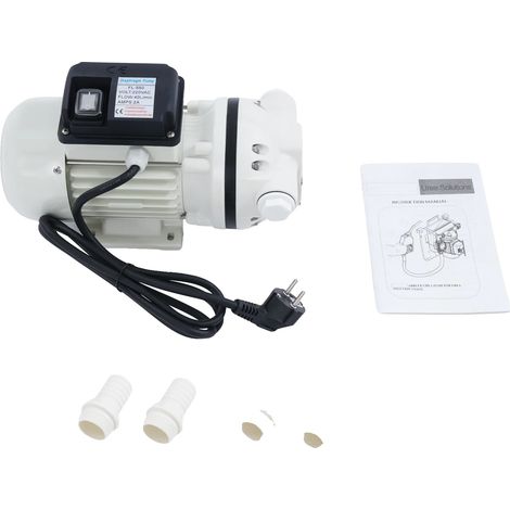 Pompe à diaphragme, auto-amorçante, débit de 0 à 40 L/min, 220V, UE (1/2)