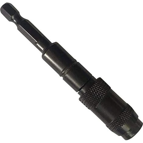 Embout de tournevis magnétique, porte-embout à verrouillage rapide avec ressort de déverrouillage, embout de tournevis rotatif, réglable-AquaForge (1/5)