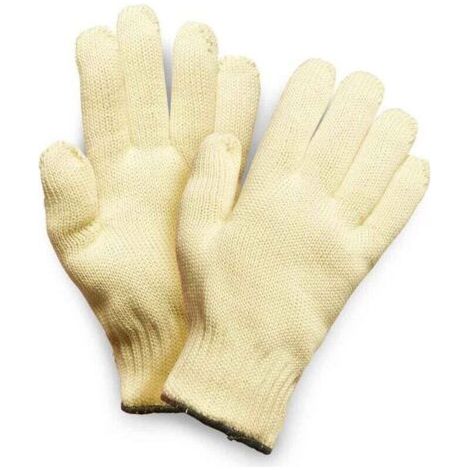Gant de protection thermique, ignifuge et multifonction (barbecue, cuisine, pâtisserie, grill, cheminée, etc.). Entièrement doublé. 1 paire - Taille unique.
