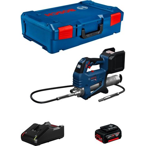 Fettpresse BOSCH GFP 18V-10 (1 x 4,0 Ah + GAL18V-40 + L-Boxx XL) (1/5)