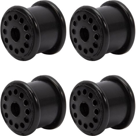 Sollbry 4 PièCes Levier de Changement de Vitesse Câble Portable Joint en Plastique Noir 4S6P7412AA pour Fiesta Focus