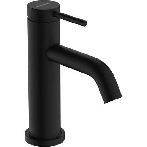 Hansgrohe Tecturis S - Waschtischarmatur, CoolStart, EcoSmart, schwarz matt 73301670 (1/5)