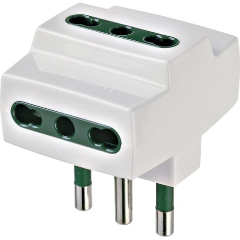 VIMAR - 00321.B Adattatore mult. S17+3P17/11 bianco