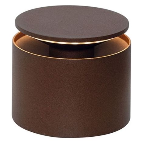 Lampada a led da tavolo Push Up Corten portatile e ricaricabile