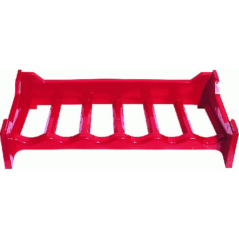 Cave à vin modulable 6 places – Porte-bouteilles empilable en plastique – Dimensions 60x30x12h cm – Conservation optimale du vin (1/5)