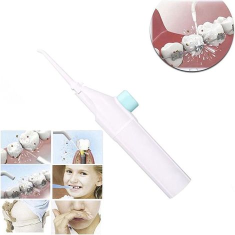 Hydropulseur buccal portable Hydropulseur buccal de voyage Éliminateur de calculs amygdaliens Nettoyage interdentaire doux Élimination des calculs amygdaliens Hydropulseur buccal portable (1/5)