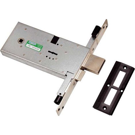 1PZ SERRATURA ALLUMINIO INFILARE D/M 4M+S TRIP. ART. 41.823 CH2 M1 E.70 - F.21