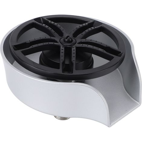 Rince-verres automatique en acier inoxydable, lave-tasses professionnel antirouille, nettoyeur haute pression pour éviers de cuisine, couleur argent. (1/5)