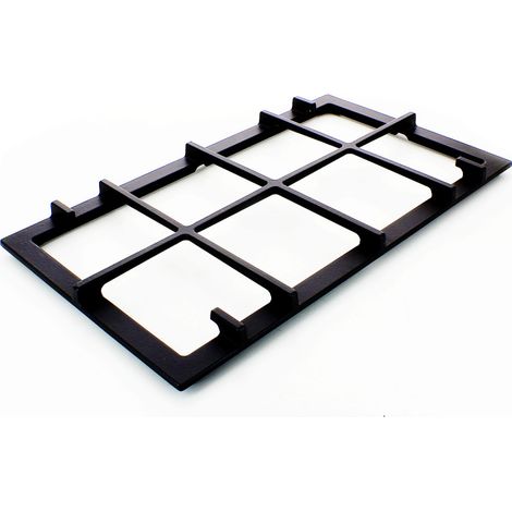 Grille 2 feux  9005838 pour Cuisinière ESSENTIEL B CUISINIERE ESSENTIELB EMCG 914N, CUISINIERE ESSENTIELB EMCG 914R, CUISINIERE ESSENTIELB EMCG 924I, CUISINIERE ESSENTIELB EMCG 924N, CUISINIERE ESSENT
