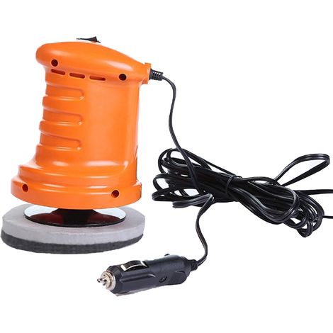 Mini Machine à cirer pour voiture, 12V, haute efficacité, polissage, détails, dissolvant de rayures, électrique, Portable, Orange (1/5)
