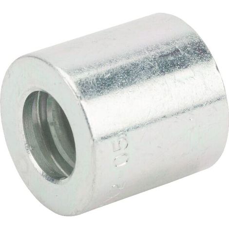 Boccola diametro 25x24,7 mm DN8 acciaio zincato Alfagomma ALFAGOMMA SFATX208 (1/2)