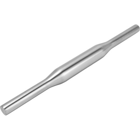 Rouleau à pâtisserie portable professionnel en acier inoxydable 304 pour pâte à pizza, idéal pour la cuisine domestique. Longueur : 33,6 cm. (1/5)