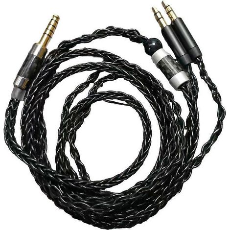 Câble audio robuste 3,5 mm mâle vers 3,5 mm avec fils OFC pour casque D7100
