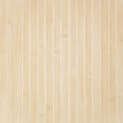 Papier Peint Imitation Bois Beige Panneaux en Bois Papier Adhesif pour Meuble Marron Clair 40 cm x 300 cm Faux Panneaux Muraux Striés Pour Bureau Chambre Plan de Travail Cuisine Amovible (1/5)