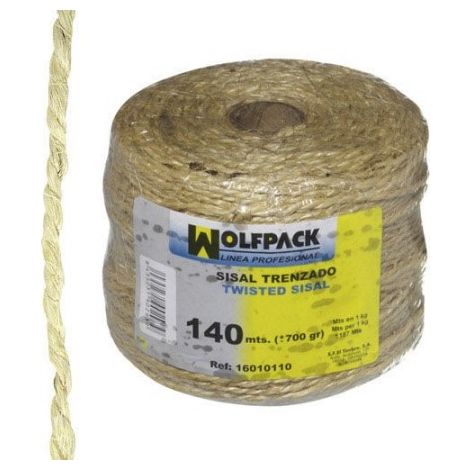 Sisalseil Nr. 3 4-2 Cabos (700 gr./140 m. Rolle)