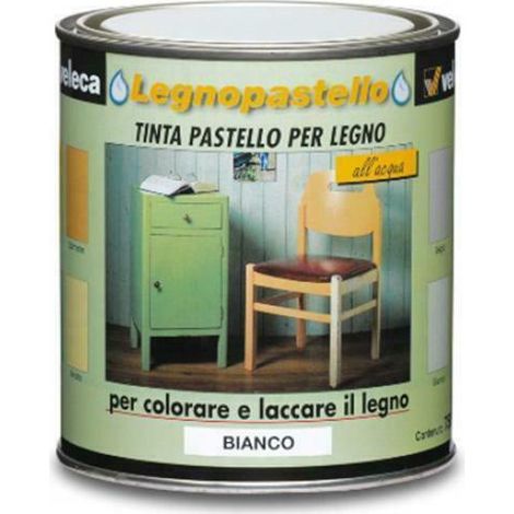 LEGNOPASTELLO SMALTO PER LEGNO BIANCO LT.0,75 (1/2)