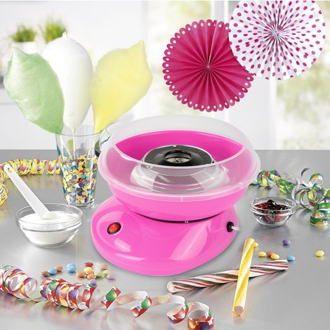SiFree®Mini machine à barbe à papa domestique 1808 (norme européenne) rouge (1/5)