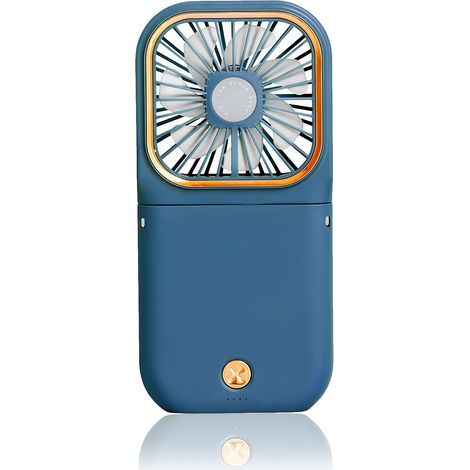 Ventilateur de cou pliable et portable, mini petit ventilateur carré USB portableNouveau mini ventilateur pliable portable avec alimentation (1/5)