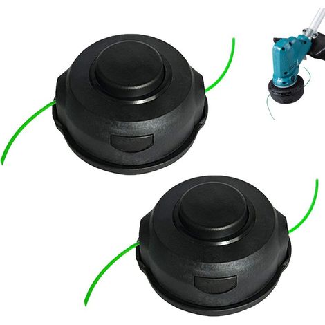 Packung mit 2 Schneidköpfen 198893-8 für Makita DUR191L/UJ - M10x1,25 (1/5)