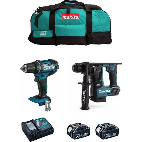MAKITA Kit 18V MSB2P2 (DHR171 DDF482 2 x 5,0 Ah DC18RC Trolley)