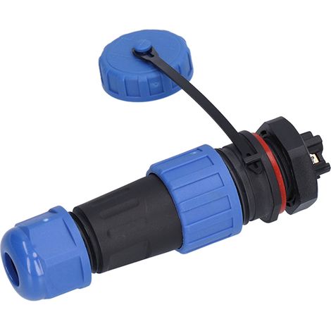 Connecteur de câble aviation LP16 4 broches mâle femelle étanche 380V 5A prises (1/5)