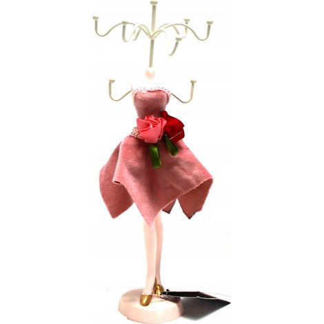 Un elegante espositore per gioielli a forma di manichino. (1/5)