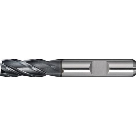 Fresa DIN 844 TypN D.10mm HSS-Co PM ALCRONA Weldon Z.4 corta PROMAT