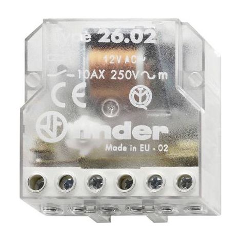 TELERUPTEUR BOITE 110VAC 2NO10A FINDER 238029 (1/2)