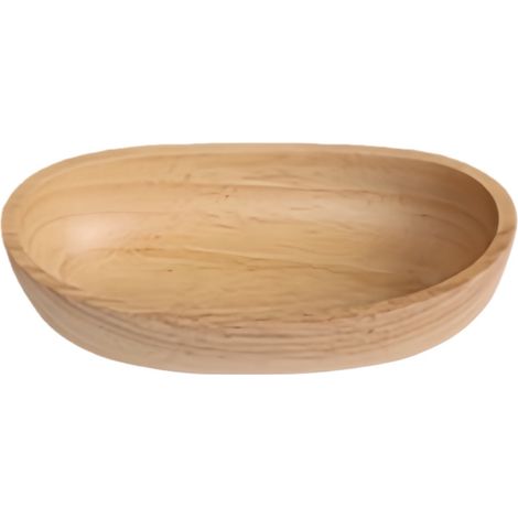 Petit plateau de présentation en bois naturel 17 x 9,8 x 4,5 cm pour pâtisseries gâteaux desserts et petits objets plateau décoratif compact pour table et cuisine (1/5)
