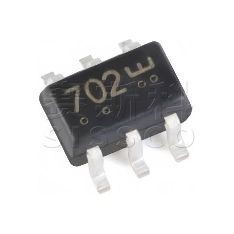 LRC Leshan L2N7002DW1T1G, sérigraphié 702, MOSFET canal N 60V à montage en surface SOT-363, puce de composant électronique, 5 unités expédiées.