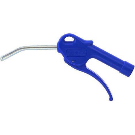 SOUFFLETTE Ø8MM BUSE COURBE METAL - BLEUE CEDREY