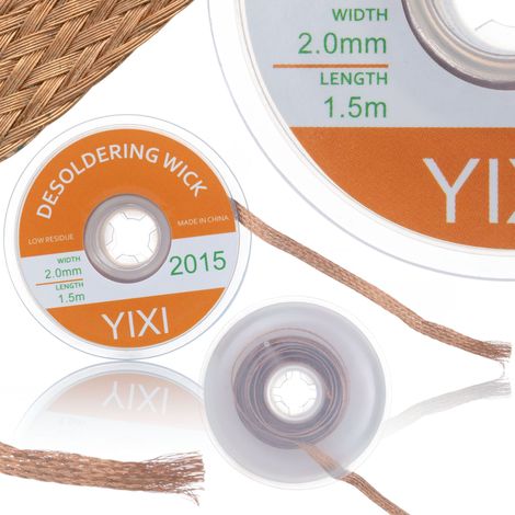Nastro/treccia dissaldante 2 mm x 1,5 m