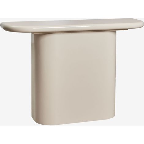 SKLUM Empfangskonsole 120x35 cm aus MDF Istanbul Beige Tapioca                                  