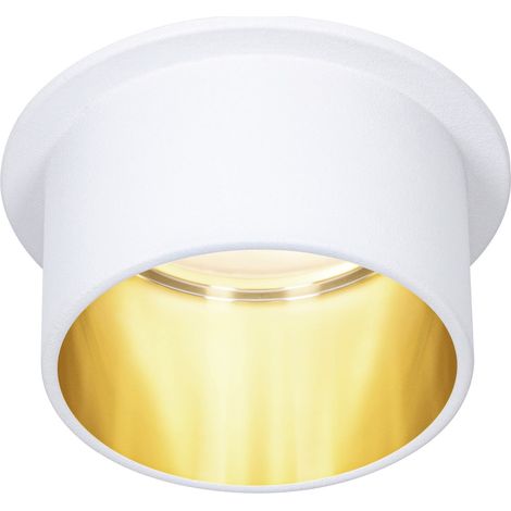 Paulmann 93380  LED-Einbauleuchte   LED LED fest eingebaut 6.5 W Weiß (matt), Gold (1/5)