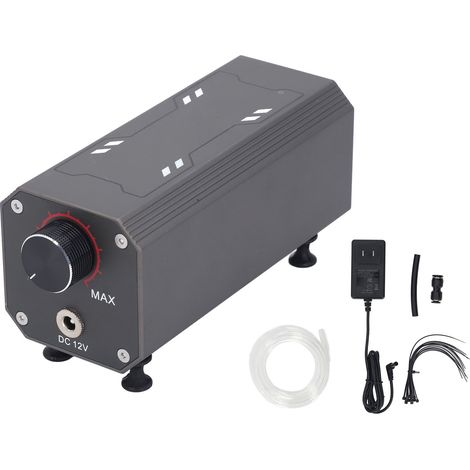 Ortviai Pompe d'assistance à l'air en aluminium pour gravure et découpe CNC – 22 L/min, faible bruit, 115 kPa