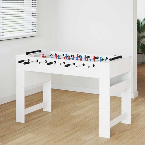 Teenpull – Tischfußballtisch Weiß 125 x 60,5 x 80 cm Holzwerkstoff (1/5)