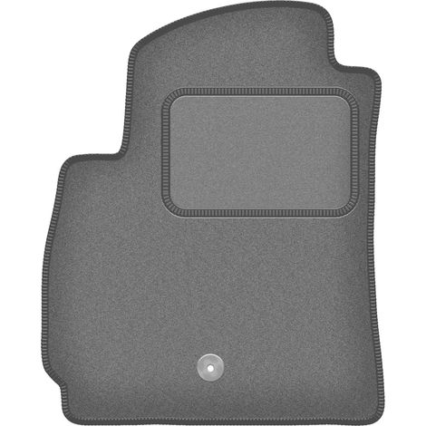 Fahrermatte aus Samt für: CHevrolet Orlando I 7-Sitzer (2011-2015) Graphit